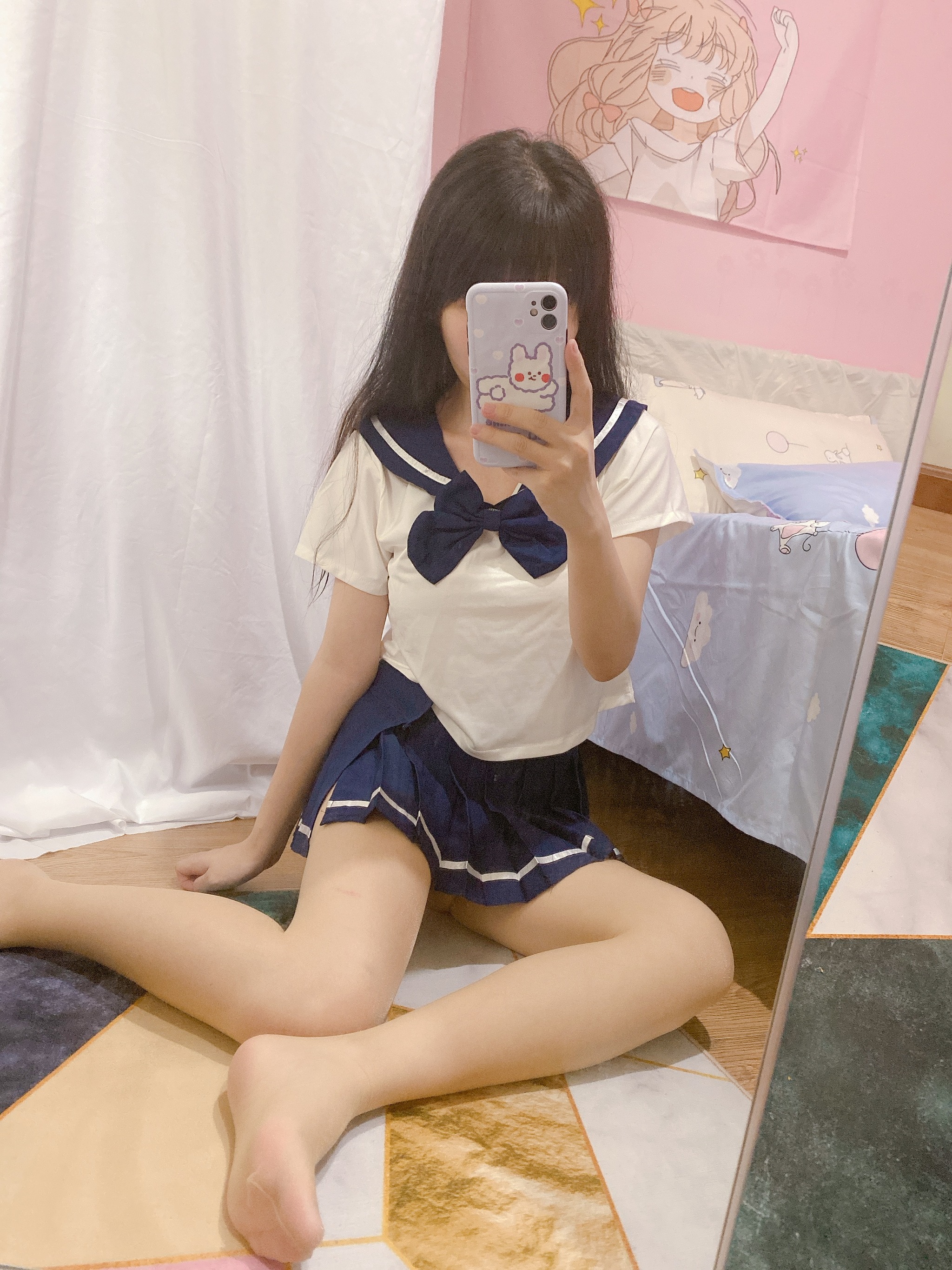 usejan蓝蓝 - NO.006 肉丝妹妹[55P1V]-XikXak
